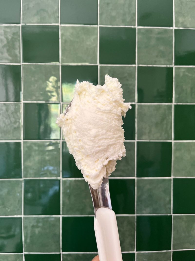 Fior di Latte — classic Italian milk gelato at Honey Gelato Kuta Lombok